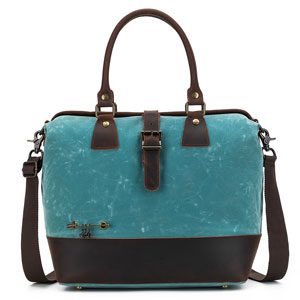 Canvas Satchel Teal