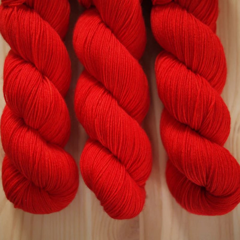 Coquelicot LaBienAimee MerinoSuperSock100