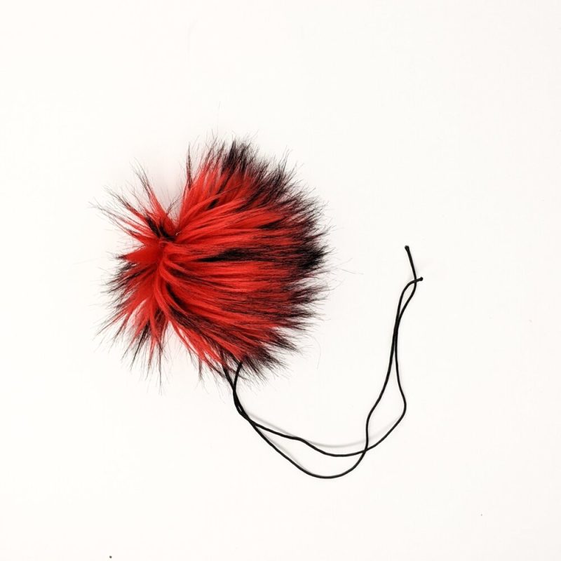 fire red faux fur pom pom with thick nylon string 1024x1024 2x 8f32ca00 e43b 41af 93de 57fe5bc7605d