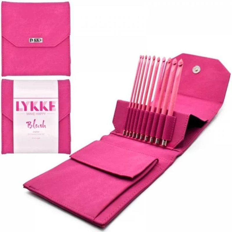 lykke lykke crochet hook set blush